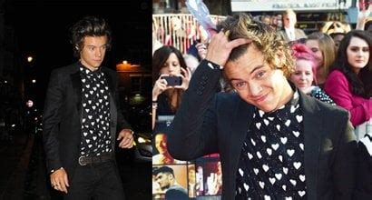 burberry heart shirt harry styles|Harry Styles Just Can’t Get Enough of Burberry's Heart Print Shirt.